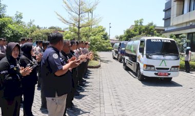 Sambut-HUT-Humas-Polri-Ke-72,-Polresta-Sidoarjo-Berikan-Bantuan-Air-Bersih