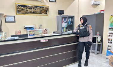 Polwan-Jenggala-Presisi-Polresta-Sidoarjo-Patroli-Kamtibmas-Pasca-Pilkades-Serentak-2026