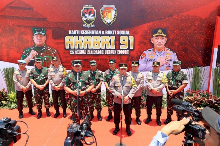 Kapolri dan Panglima TNI Apresiasi Deklarasi Pemilu Damai