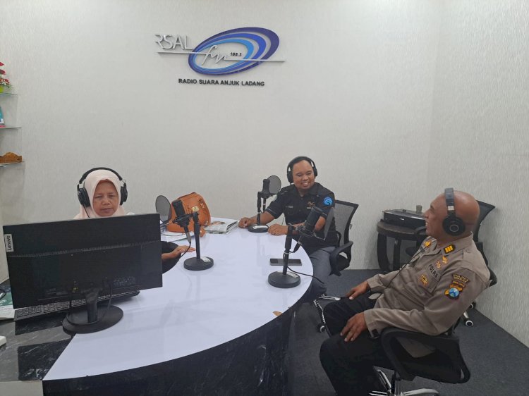 Podcast Bersama RSAL 105.3 FM, Polres Nganjuk Jabarkan Kesiapannya Hadapi Pemilu 2024