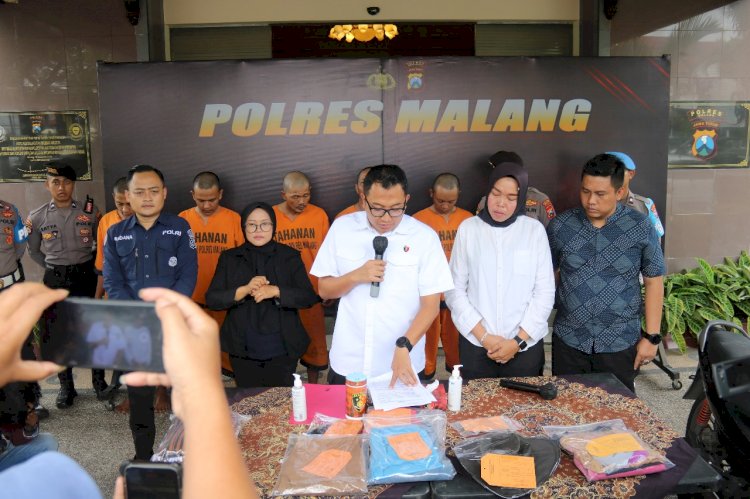 Polres Malang Berhasil Ungkap Enam Kasus Asusila dalam Tiga Pekan