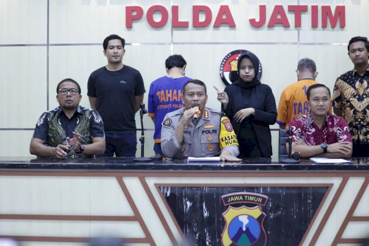 Polda Jatim Berhasil Amankan 4 Tersangka Calo Rekrutmen ASN yang Tipu Korban Hingga 7.4 Miliar