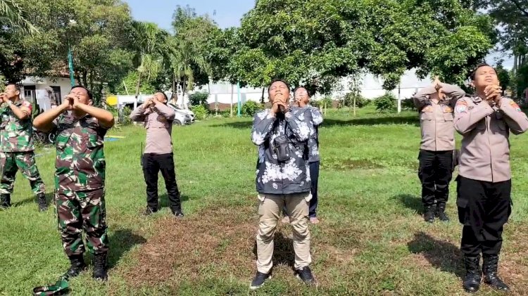 Jaga Stamina, Polres Pasuruan Kota Ajak PPK Olah Raga Ringan Sebelum Bertugas