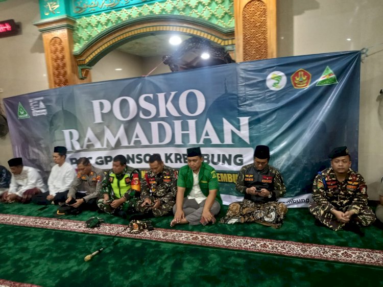 Kapolsek Krembung, Ajak Banser Jaga Kondusifitas Kamtibmas