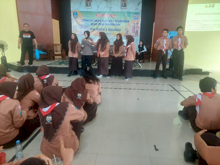 Edukasi Bahaya Narkoba di Pelajar SMA