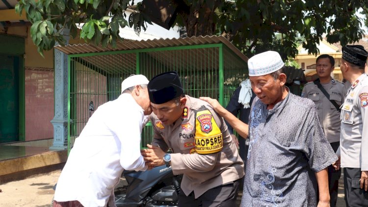 Cooling System Jelang Pilkada, Kapolres Probolinggo Kota Silaturahmi Kamtibmas di Ponpes An-Nur