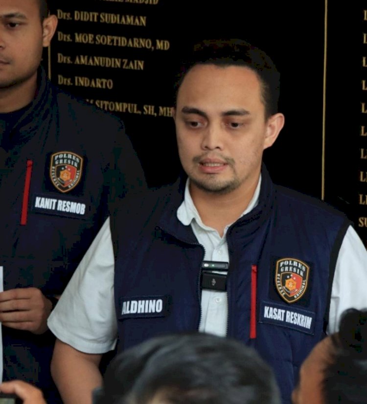 Polres Gresik Gerak Cepat Amankan Oknum Pesilat Pengeroyok Pedagang Pentol di Menganti