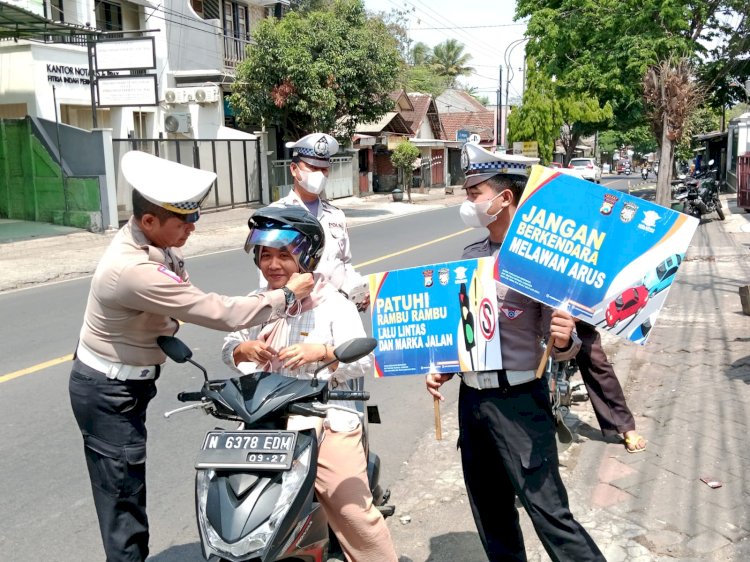 Operasi Zebra Semeru 2024, Polres Malang Bersama Forkopimda Gencar Sosialisasikan Keselamatan Berlalulintas