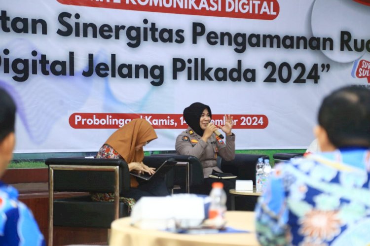 Pemprov Jatim Kolaborasi dengan Polres Probolinggo Mantapkan Ruang Digital di Pilkada 2024