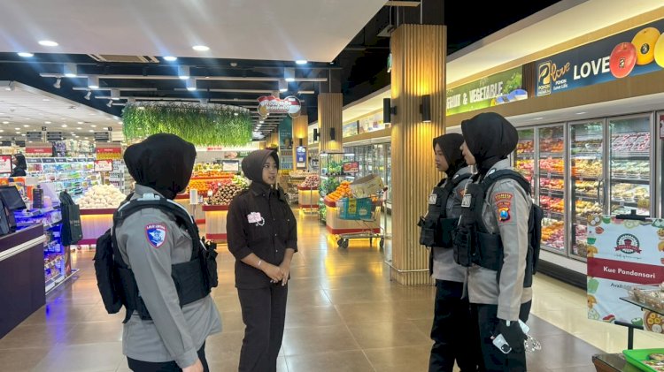 Patroli Polwan Jenggala Presisi Polresta Sidoarjo Sasar Sejumlah Titik, Pastikan Situasi Wilayah Kondusif