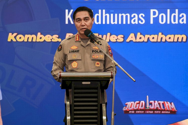 Ngopi Bareng Awak Media, Polda Jatim Perkuat Kemitraan dan Komunikasi