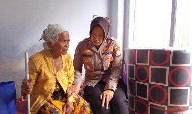 Polri-Peduli-Polres-Lumajang-Salurkan-Bantuan-untuk-Lansia-Sebatangkara