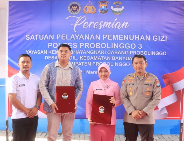 Polres Probolinggo Hadirkan SPPG Banyuanyar Dukung Pemenuhan Gizi Nasional