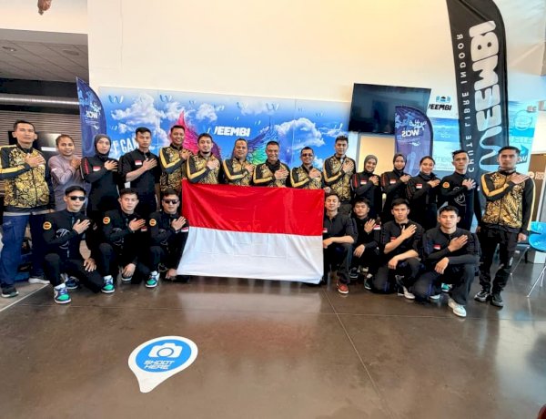 21 Personel Brimob Perkuat Timnas Indonesia di Ajang Dunia Indoor Skydiving 2026 di Prancis