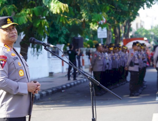 Polrestabes Surabaya Siagakan 3.670 Personel Pelayanan Pengamanan May Day 2026