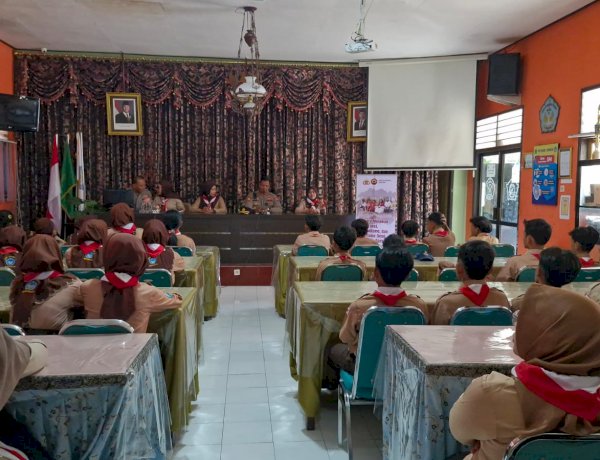 Polsek Buduran Sosialisasikan Pencegahan Intoleransi dan Radikalisme ke Pelajar