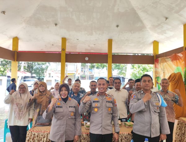 Curhat Kamtibmas di Desa Sruni, Polresta Sidoarjo Ajak Warga Cegah Bullying dan Radikalisme