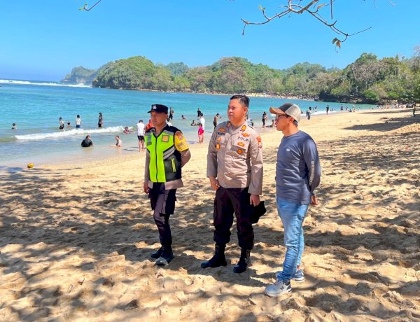 Polres Malang Perketat Patroli di Pantai Balekambang Antisipasi Kecelakaan Laut