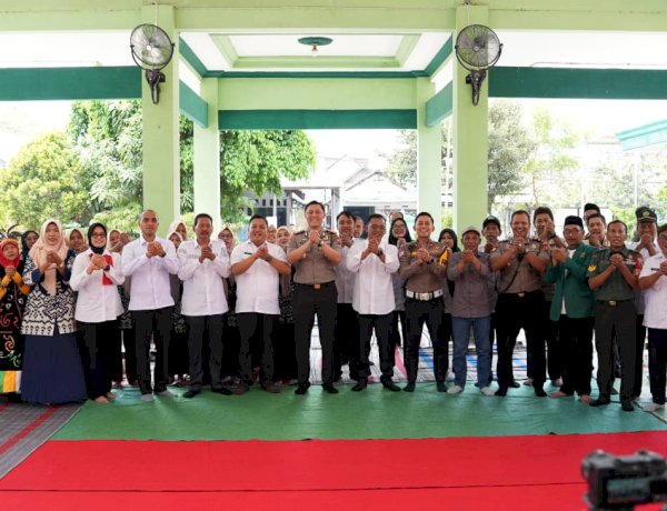 Sidoarjo Ajak Silaturahmi Dekat dengan Masyarakat, Kapolresta Sidoarjo Ajak Warga Prasung Jaga Kamtibmas