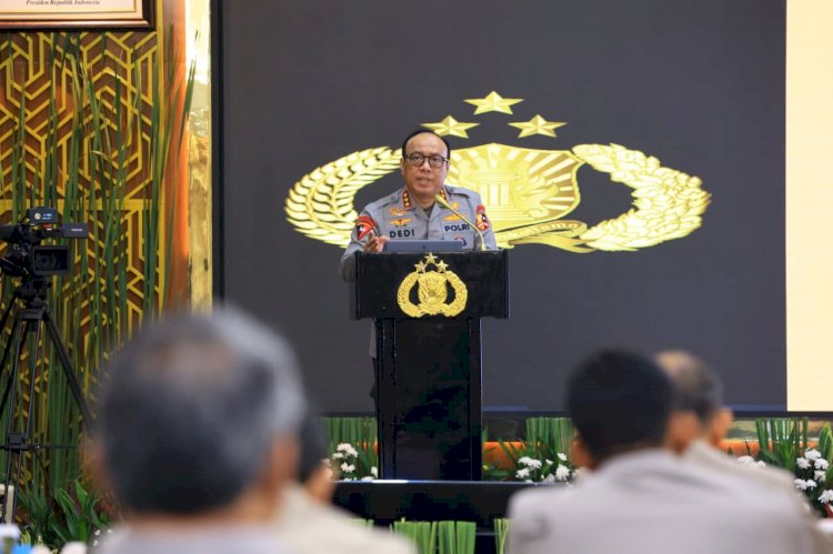 Wakapolri Buka Rakernis Empat Fungsi Pusat Polri 2026, Tegaskan Penguatan Organisasi Dan Beri Penghargaan Ikpa Terbaik
