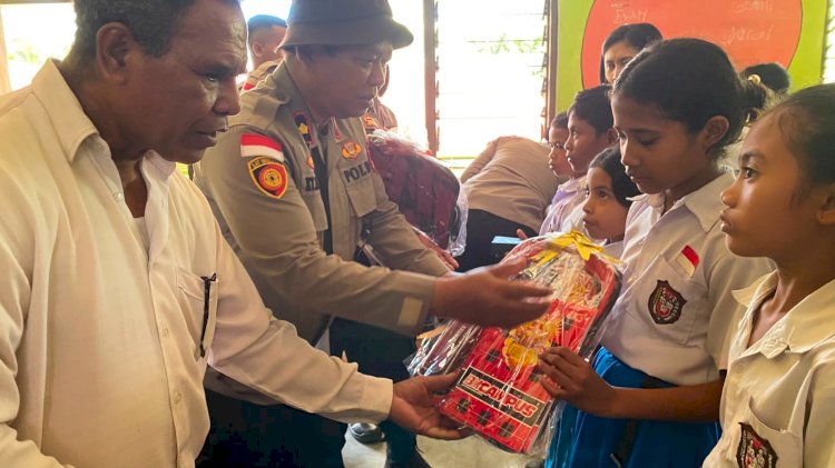 Terapi USEFT, Trauma Healing dan Bantuan Kapolda NTT Hadirkan Senyum Anak-Anak Terdampak di Adonara Timur