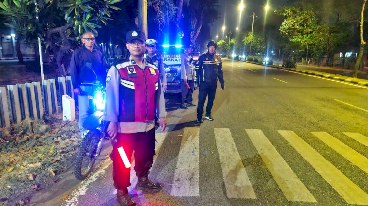 Antisipasi Balap Liar, Polsek Buduran Masifkan Patroli Malam
